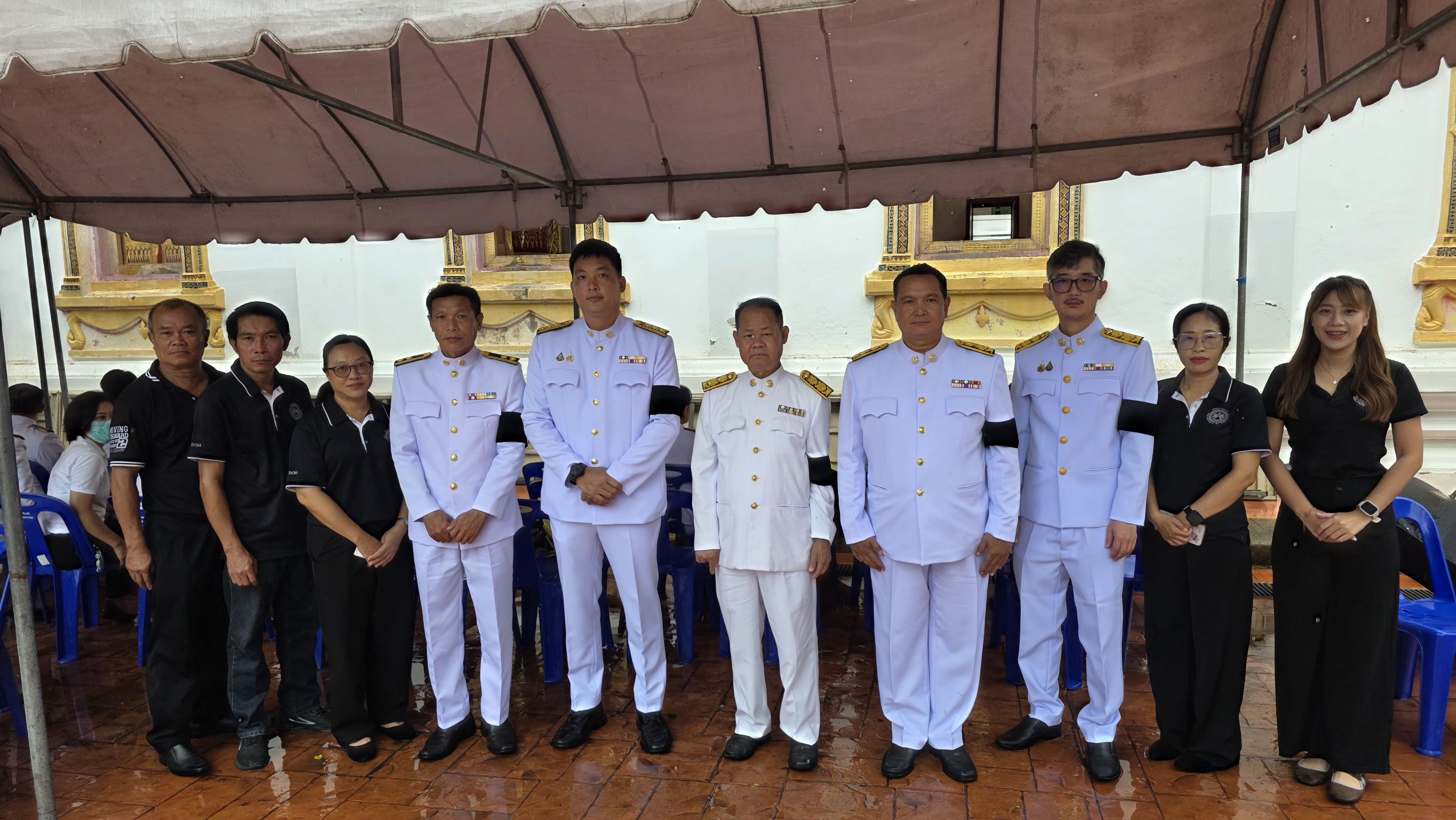 ข้าร่วมพิธีบำเพ็ญกุศล ในวาระครบ 100 วัน (สตมวาร)